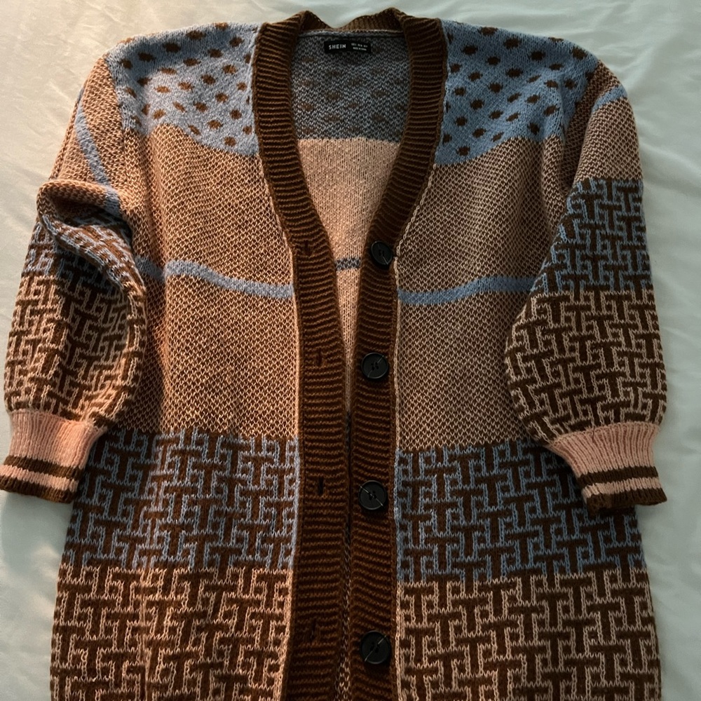 Oversized cardigan Shein